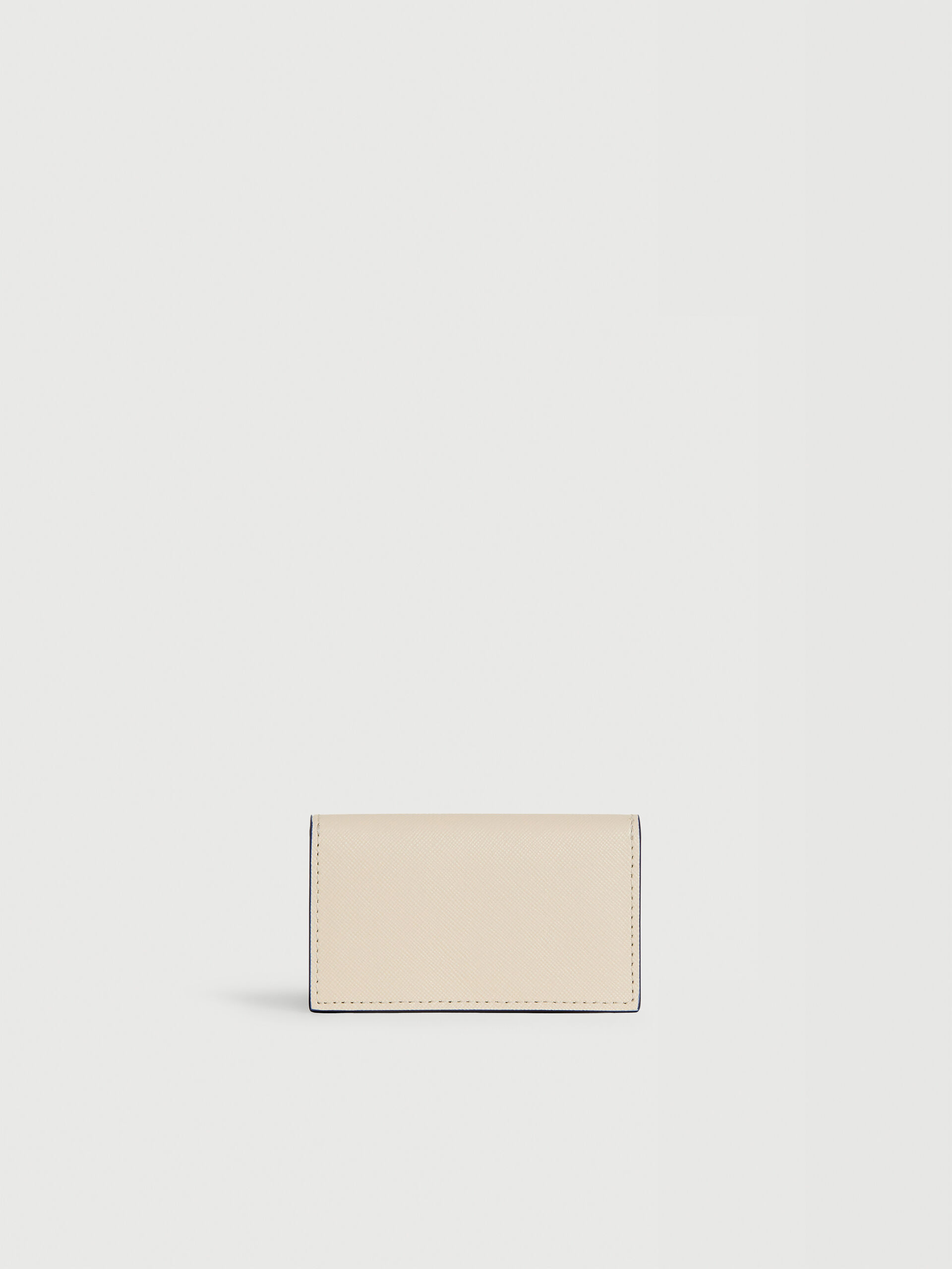 クリーム レザー製名刺入れ | Marni