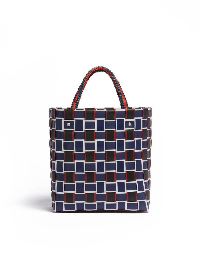 ピンク&グリーン MARNI MARKET TAPE BASKET BAG - ショッピングバッグ - Image 3