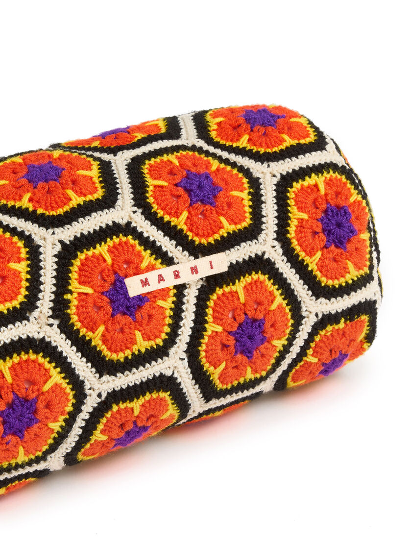 MARNI MARKET tech wool crochet bolster cushion - Furniture - Image 3