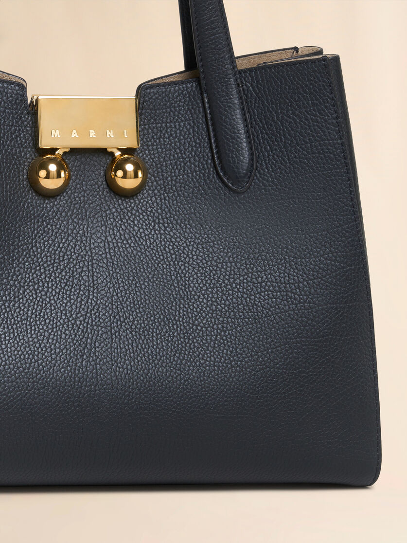 Grey leather Trunkaroo Tote handBag - Handbags - Image 5