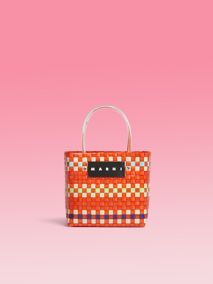 フローオレンジ MARNI MARKET MINI BASKET BAG, Image 1