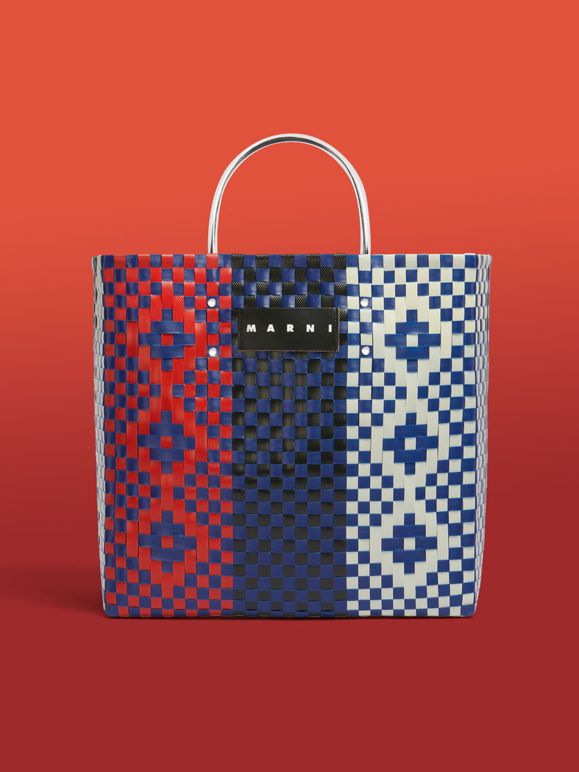 レッド ロンバス MARNI MARKET ラージバスケットバッグ - ショッピングバッグ - Image 1