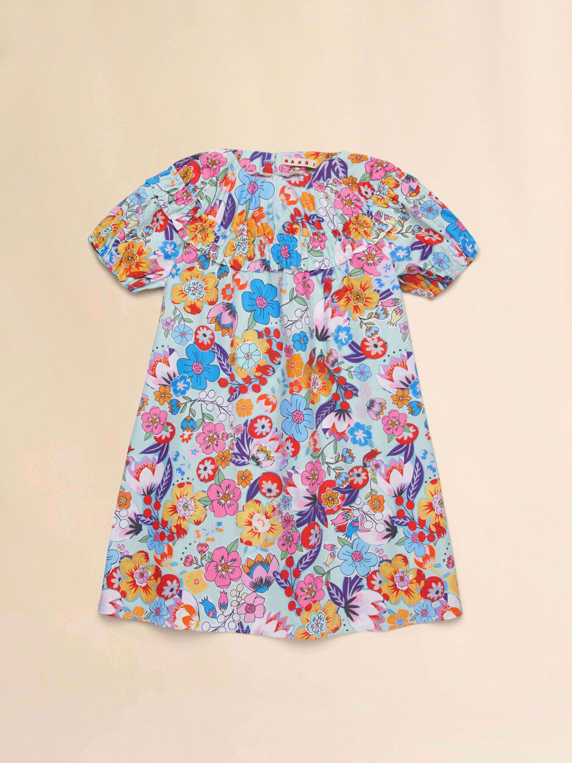12Y MARNI KIDS marni 花柄ワンピース チュニック ワンピース