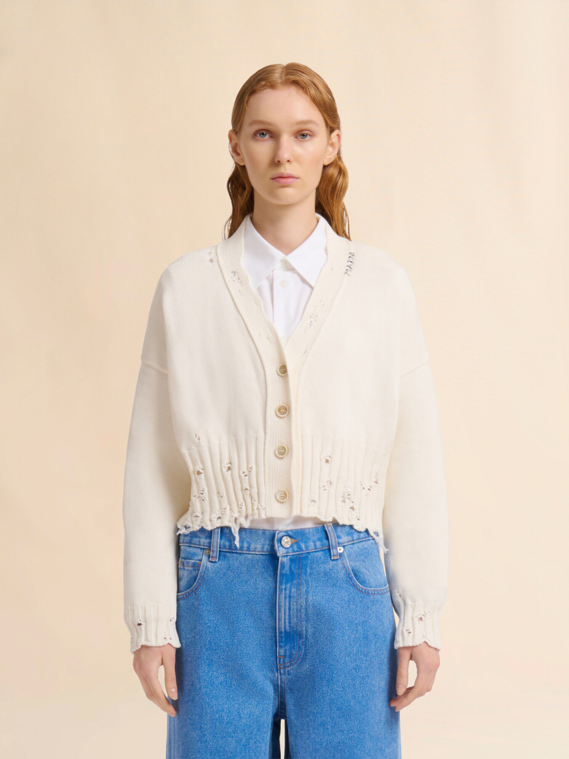 トップス yoke Pleated Knit Cardigan IMG_0686_jpg_medium.JPG