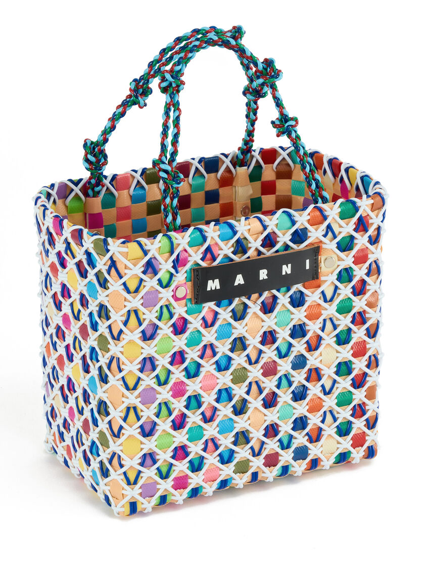 ブルー MARNI MARKET CAKE BASKET - ショッピングバッグ - Image 4