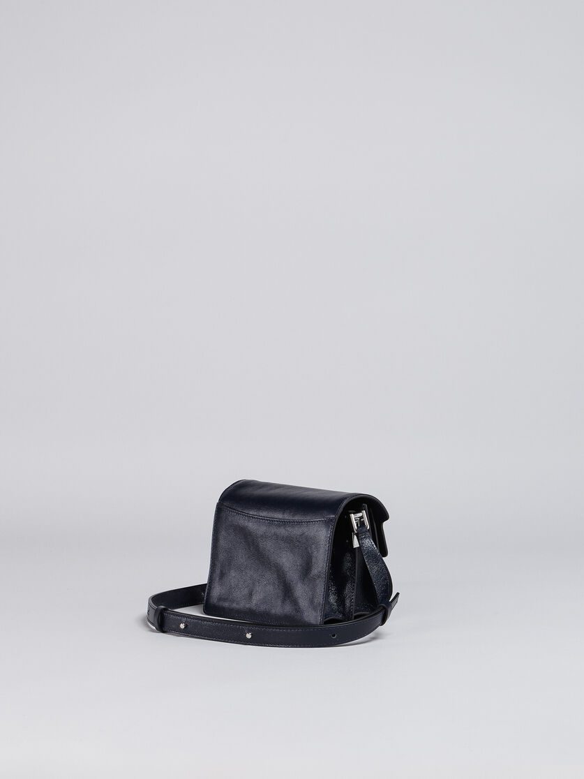 Trunk Soft Mini Bag in black leather - Shoulder Bags - Image 2