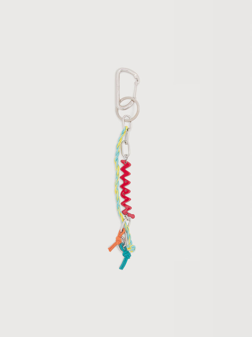 Red enamel Marni Symbol charm, Image 1