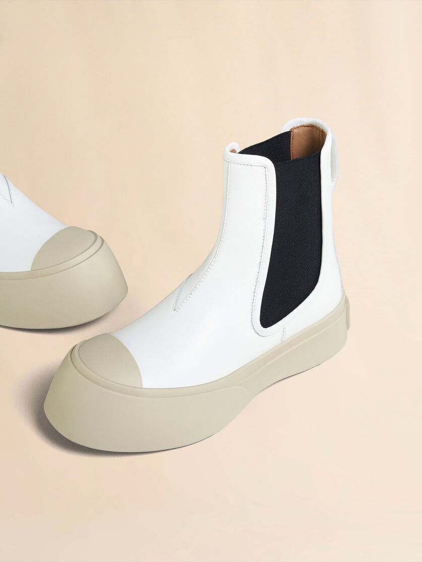 Black leather Pablo Chelsea boot - Boots - Image 4