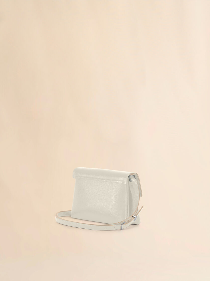 Black craquelé patent leather small Envelope bag - Shoulder Bags - Image 2