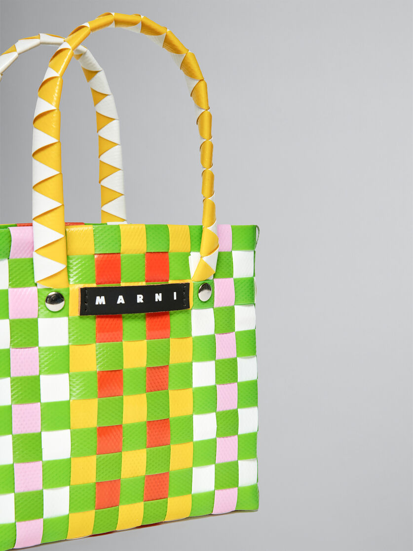BASKET multi-colour white shopping bag - Bags - Image 4