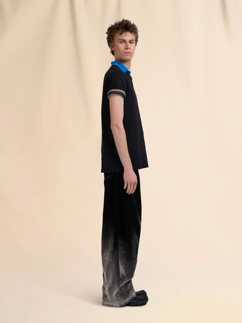 인디고 크루넥 티셔츠 - 셔츠 - Image 5