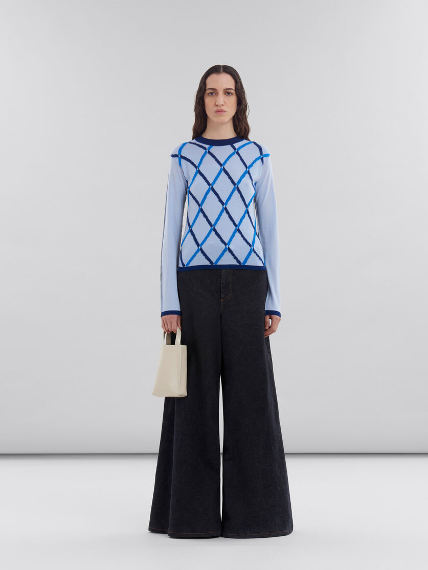 MUSEO nano bag in cream leather | Marni