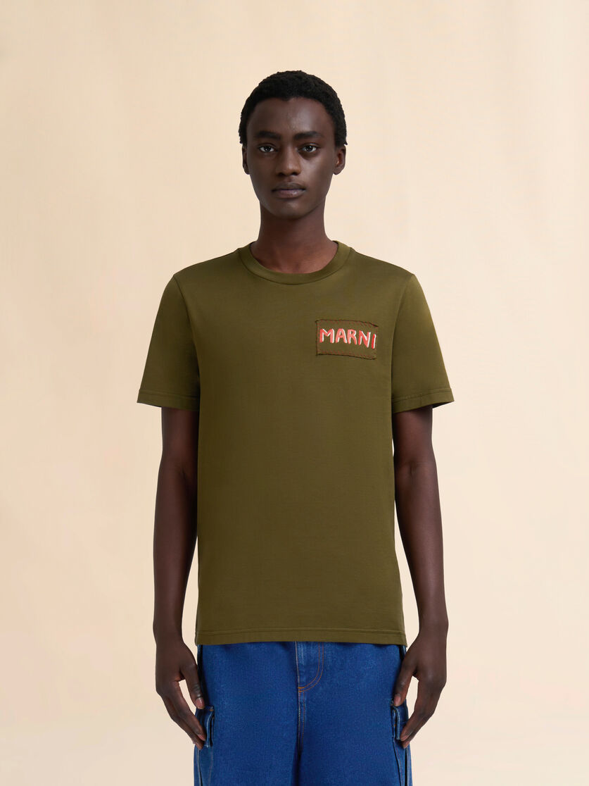 Indigo crew neck T-shirt - Shirts - Image 2
