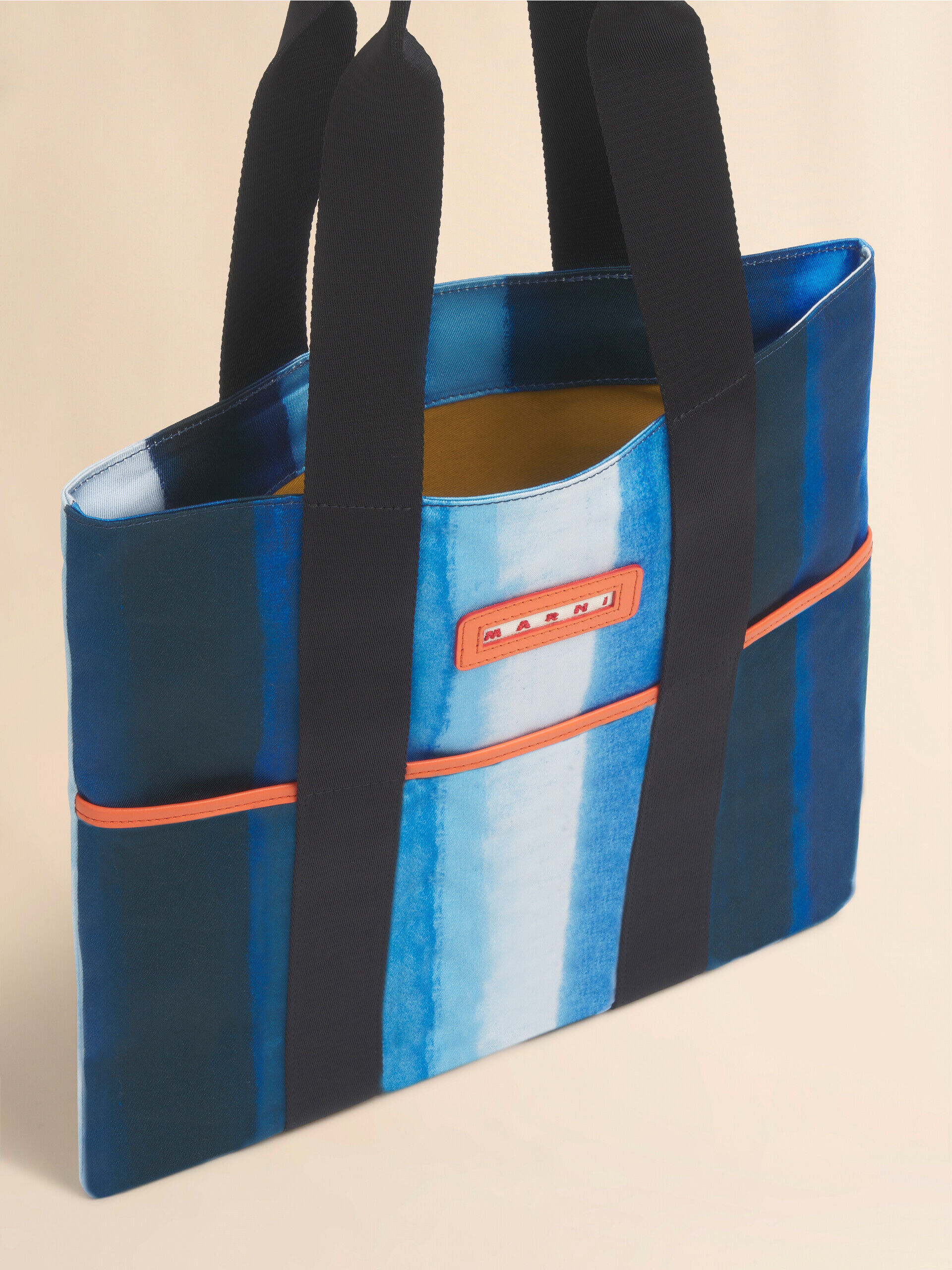 ブルー コットン製トート | Marni