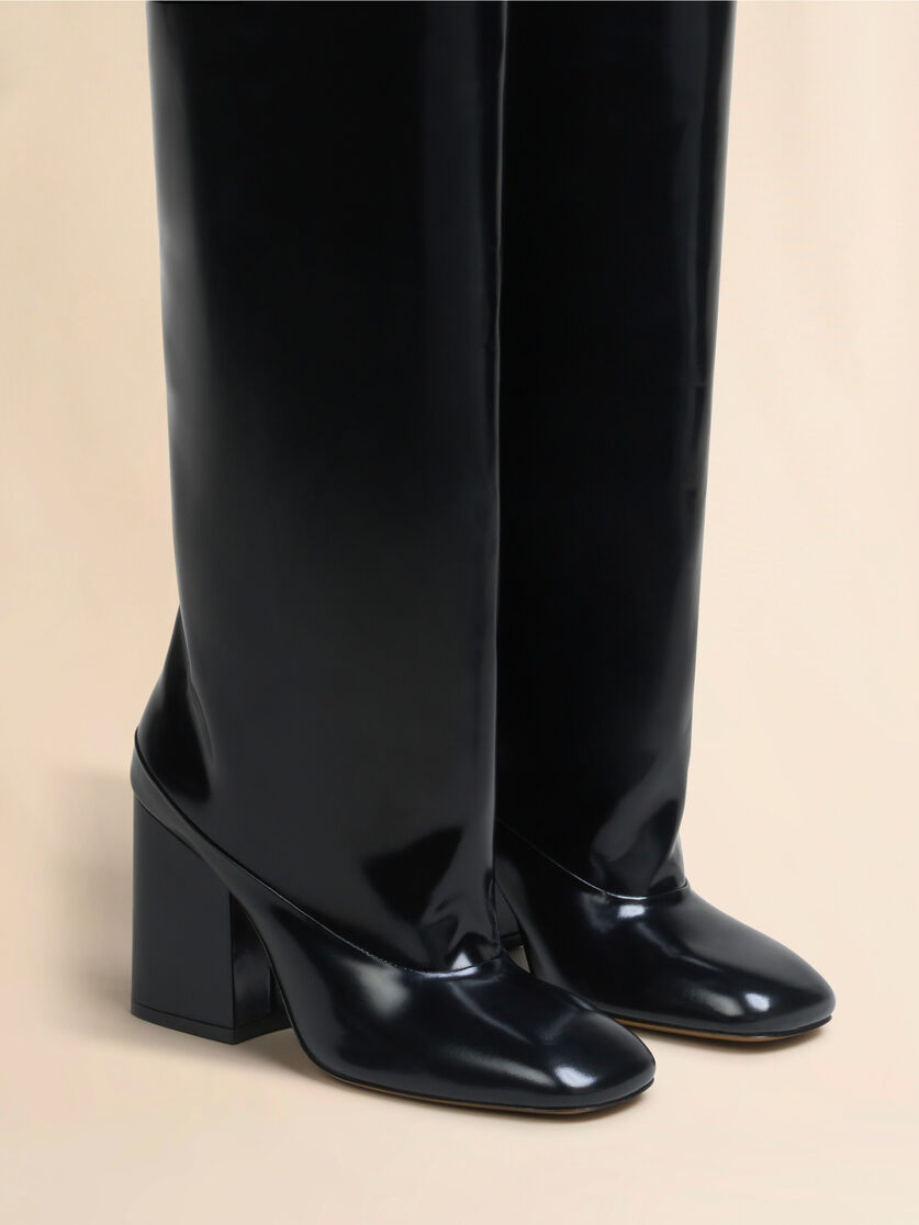 Brown leather Trunkaroo knee-high boot - Boots - Image 4