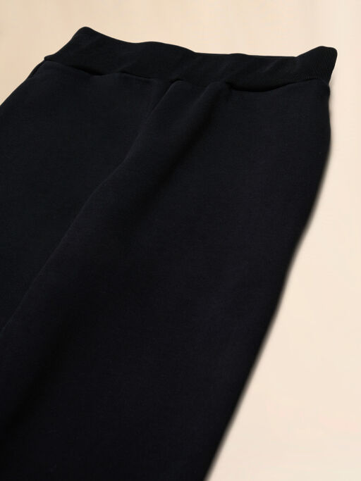 Black cotton joggers with Marni print - Pants