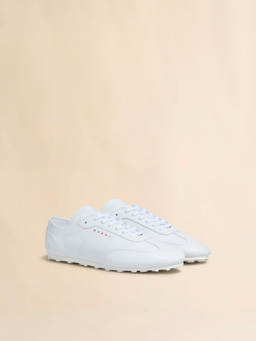 Black nappa leather Softy Soccer sneaker - Sneakers - Image 2