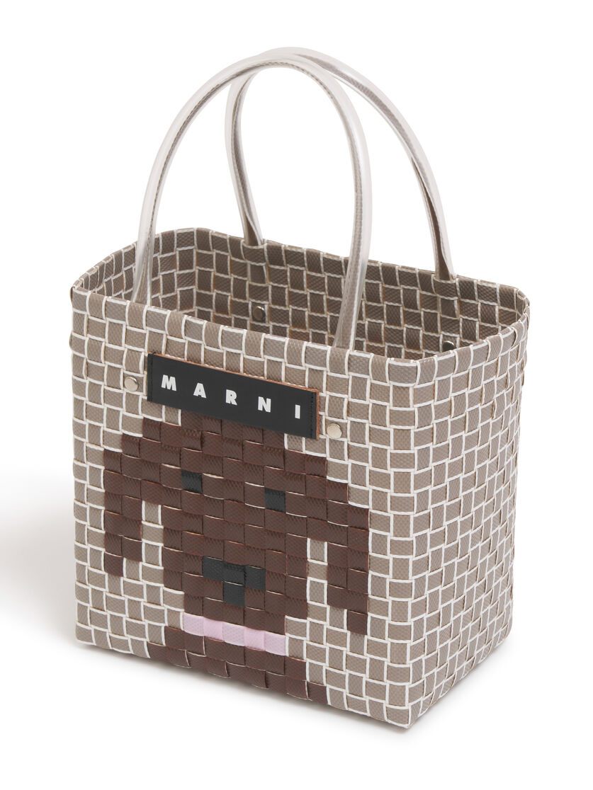 ピンクドッグ MARNI MARKET ANIMAL BASKET - ショッピングバッグ - Image 4
