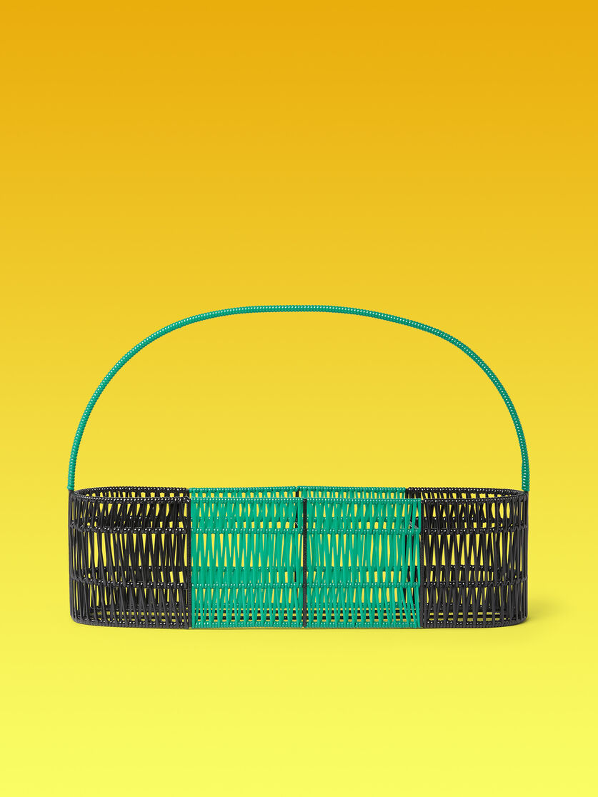 Ovaler MARNI MARKET Korb mit langem Griff - Möbel - Image 1
