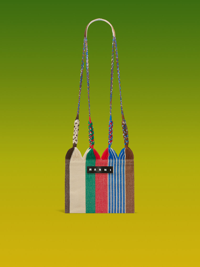 アースオブシエナ MARNI MARKET HAMMOCK クロシェ クロスボディバッグ 