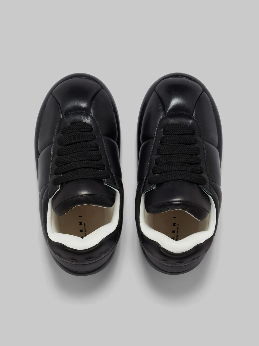 Black leather BigFoot 2.0 sneaker - Sneakers - Image 4