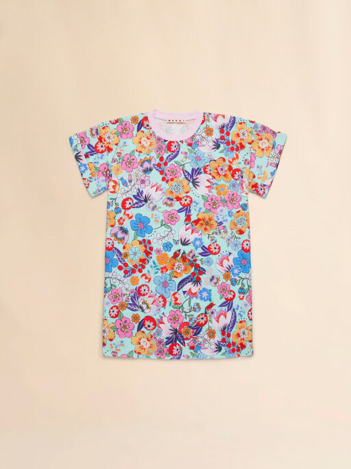 Cover-up dress with Holiday pattern - Beachwear