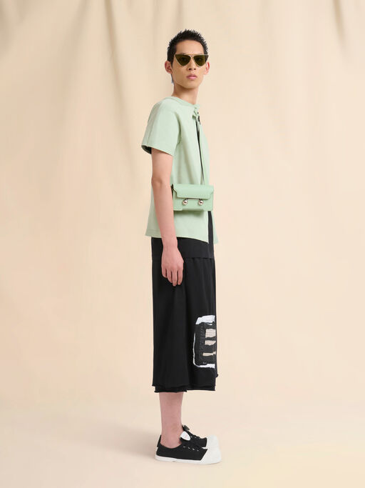 Light green leather Trunkaroo crossbody bag - Belt Bags