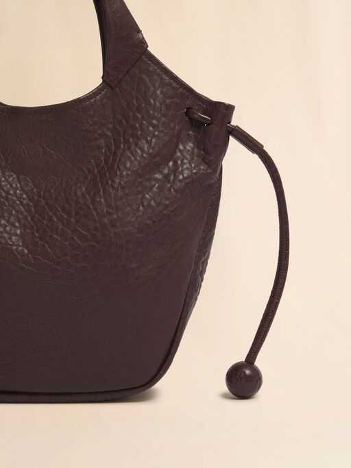 Red leather Trunkaroo Soft small tote bag - Shoulder Bags