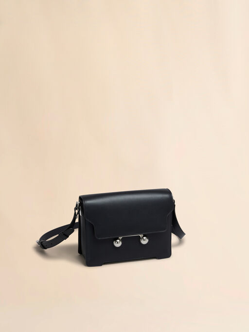 Black leather Trunkaroo medium shoulder bag - Shoulder Bags
