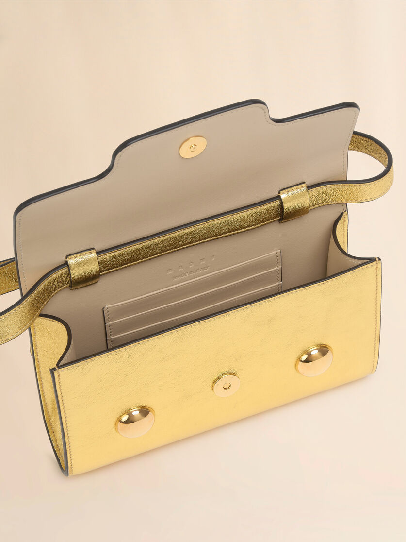 シルバー レザー製 Trunkaroo クラッチ - ハンドバッグ - Image 4