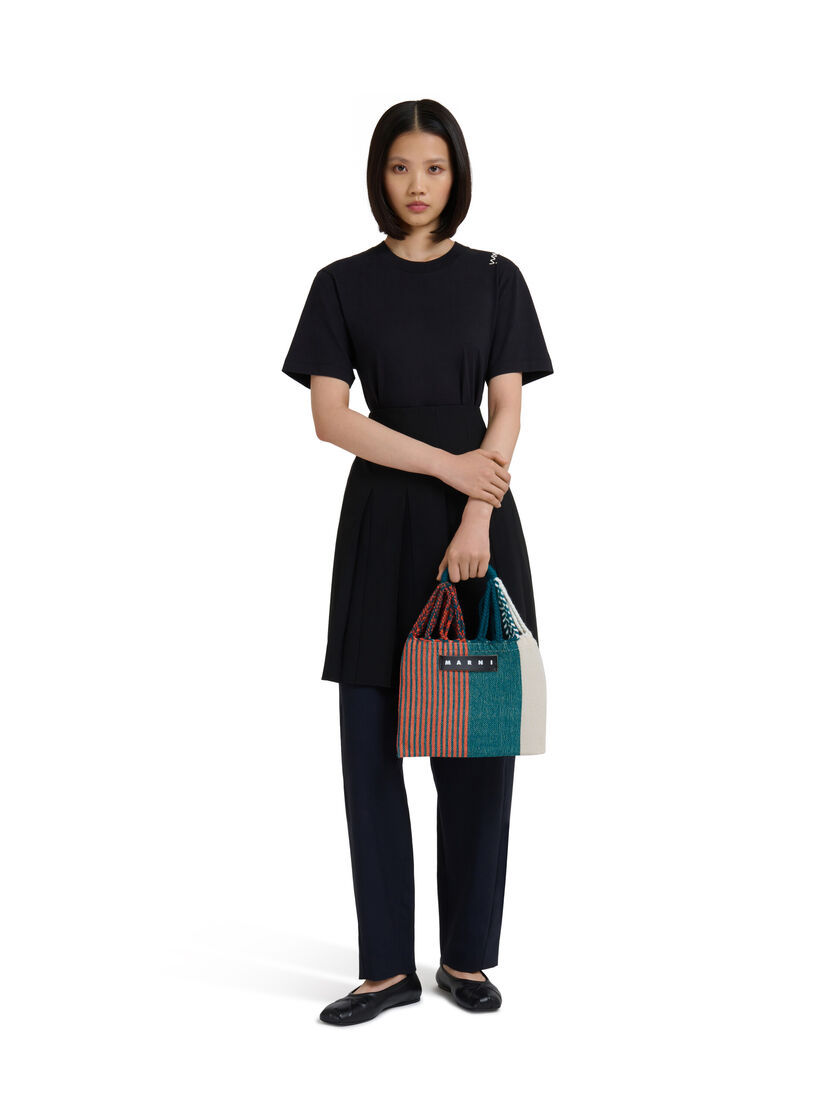 ライトブルー マルチカラー MARNI MARKET HAMMOCK クロシェ バッグ - ショッピングバッグ - Image 2