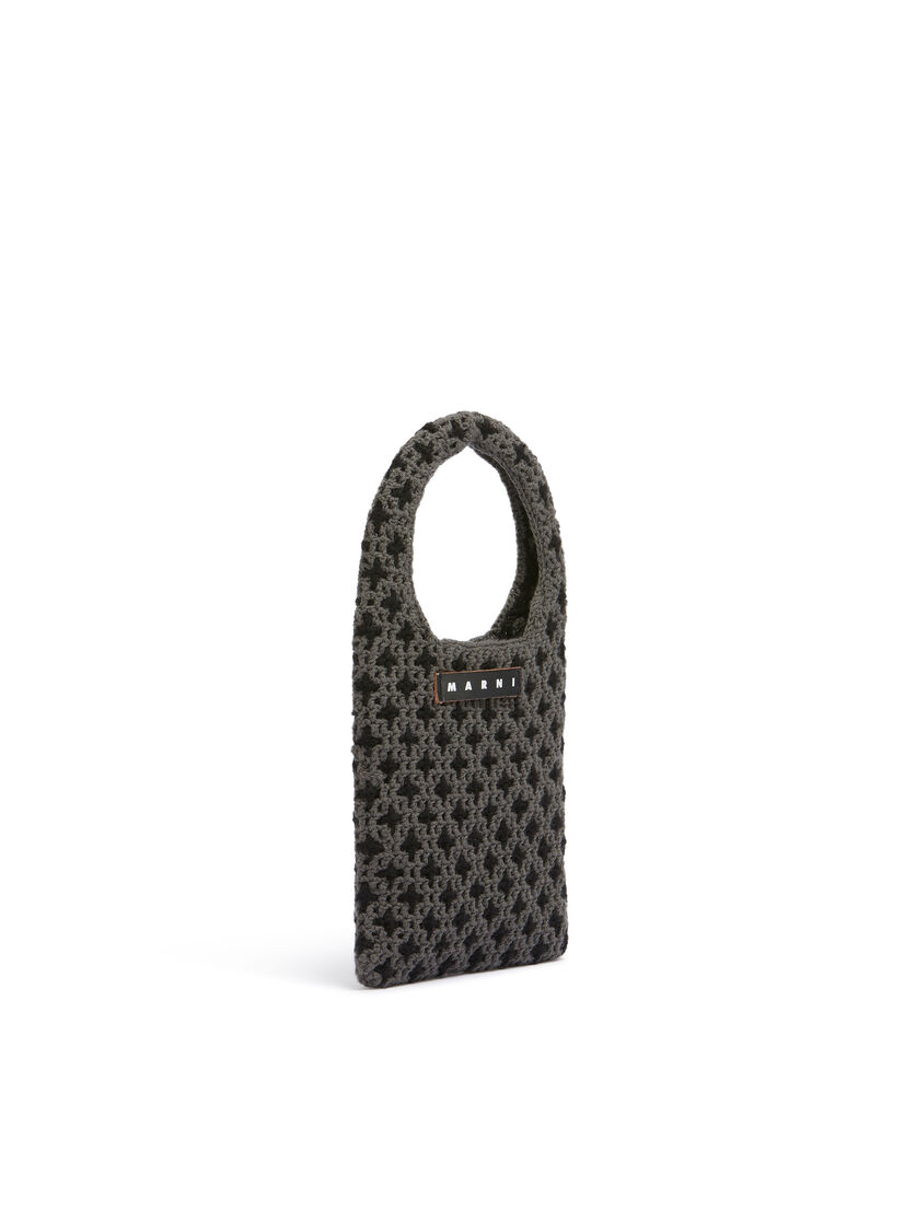 レッド MARNI MARKET リバーシブルニット ミニバッグ - ショッピングバッグ - Image 2
