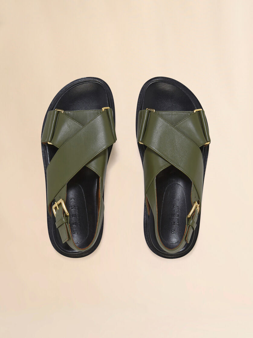 Brown leather Fussbett - Sandals - Image 4