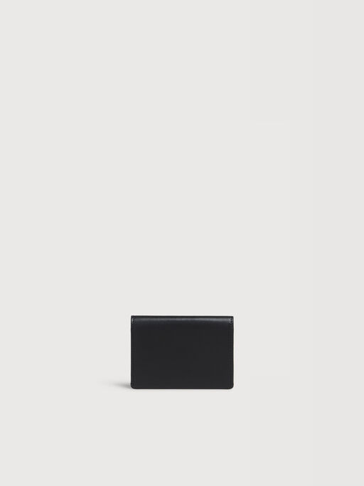 Black leather Envelope card holder - Wallets