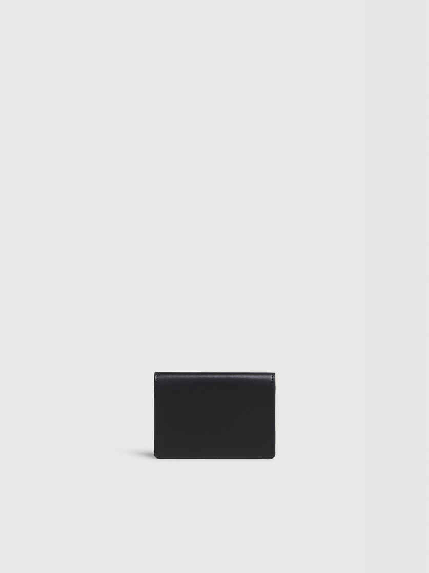 Black leather Envelope card holder, Image 3