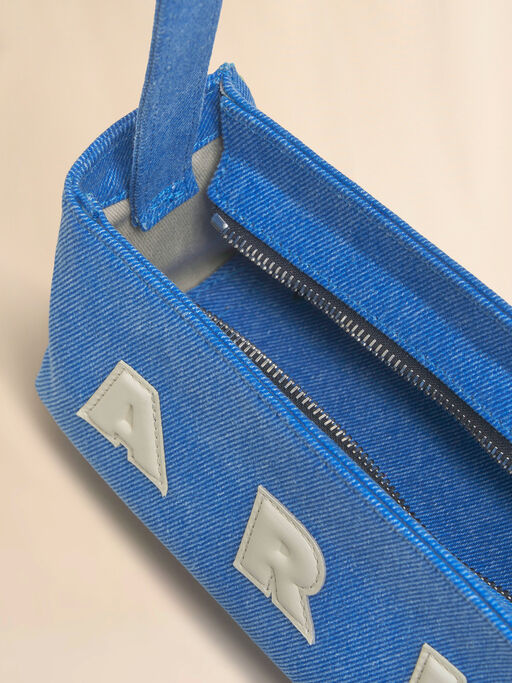 Blue denim Museo baguette bag - Shoulder Bags