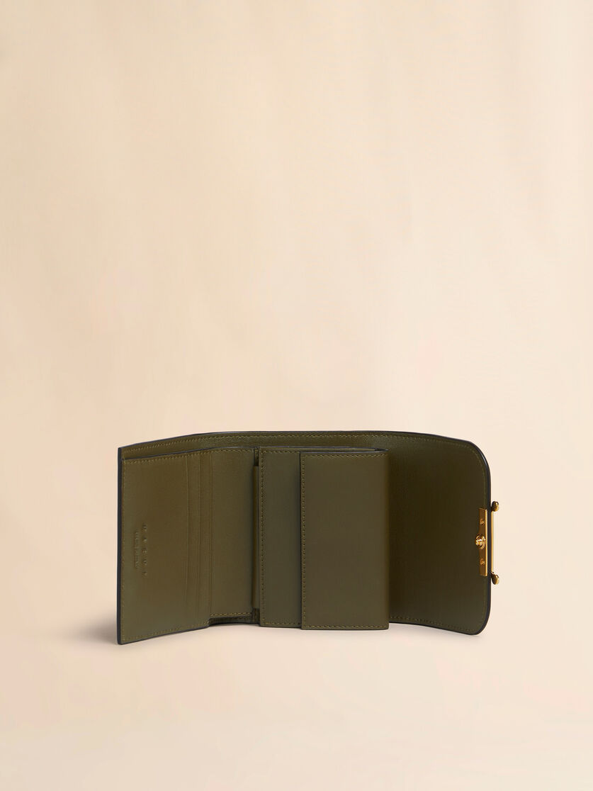 ブラウン レザー製 Envelope 三つ折りウォレット - 財布 - Image 2