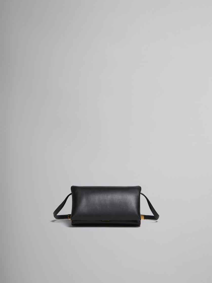 Mini black leather Prisma bag - Shoulder Bag - Image 1