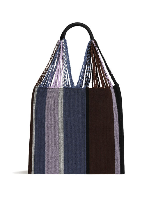 パープル（ディープパープル） MARNI MARKET HAMMOCK BAG - ハンドバッグ