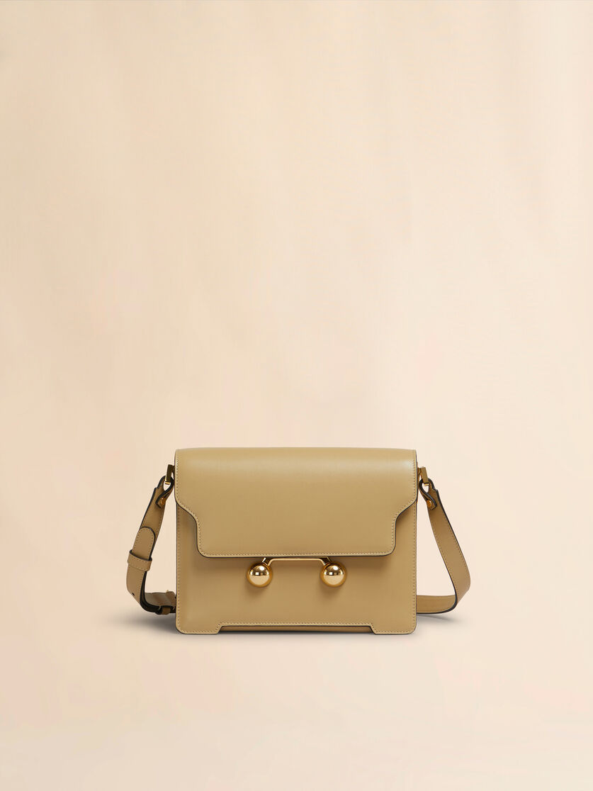 Blue leather Trunkaroo medium shoulder bag - Shoulder Bags - Image 1