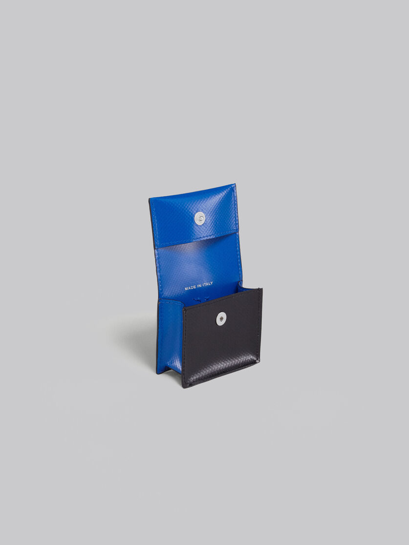 Porta AirPods nero e blu - Portafogli e piccola pelletteria - Image 2