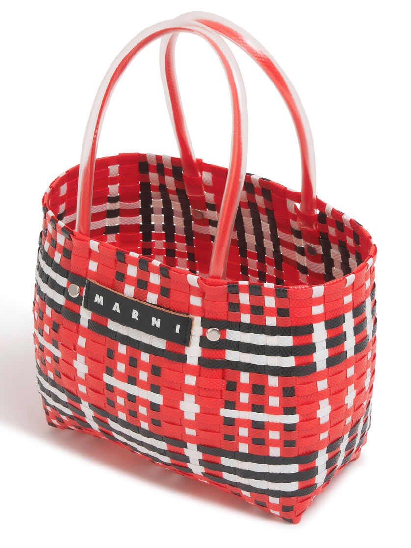 グリチーネ MARNI MARKET CHECK BASKET - ショッピングバッグ - Image 4