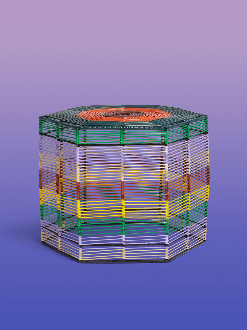Tabouret-table MARNI MARKET multicolore - Mobilier - Image 1