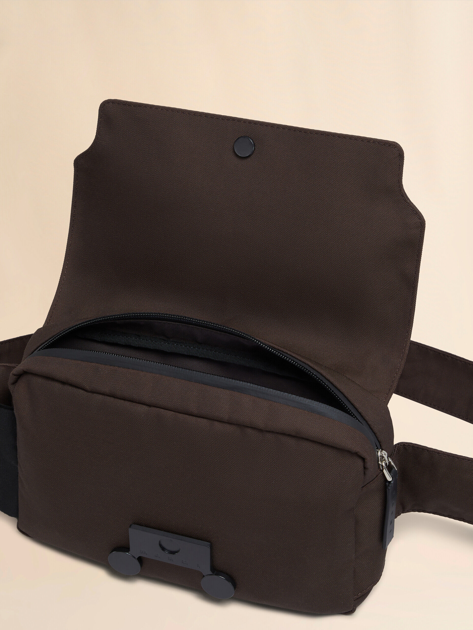 Brown Cityscape belt bag | Marni