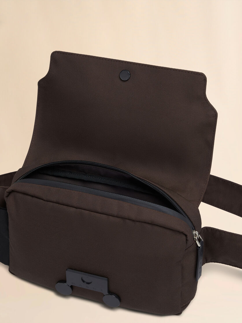 Gürteltasche Cityscape aus braunem Stoff - Gürteltaschen - Image 3