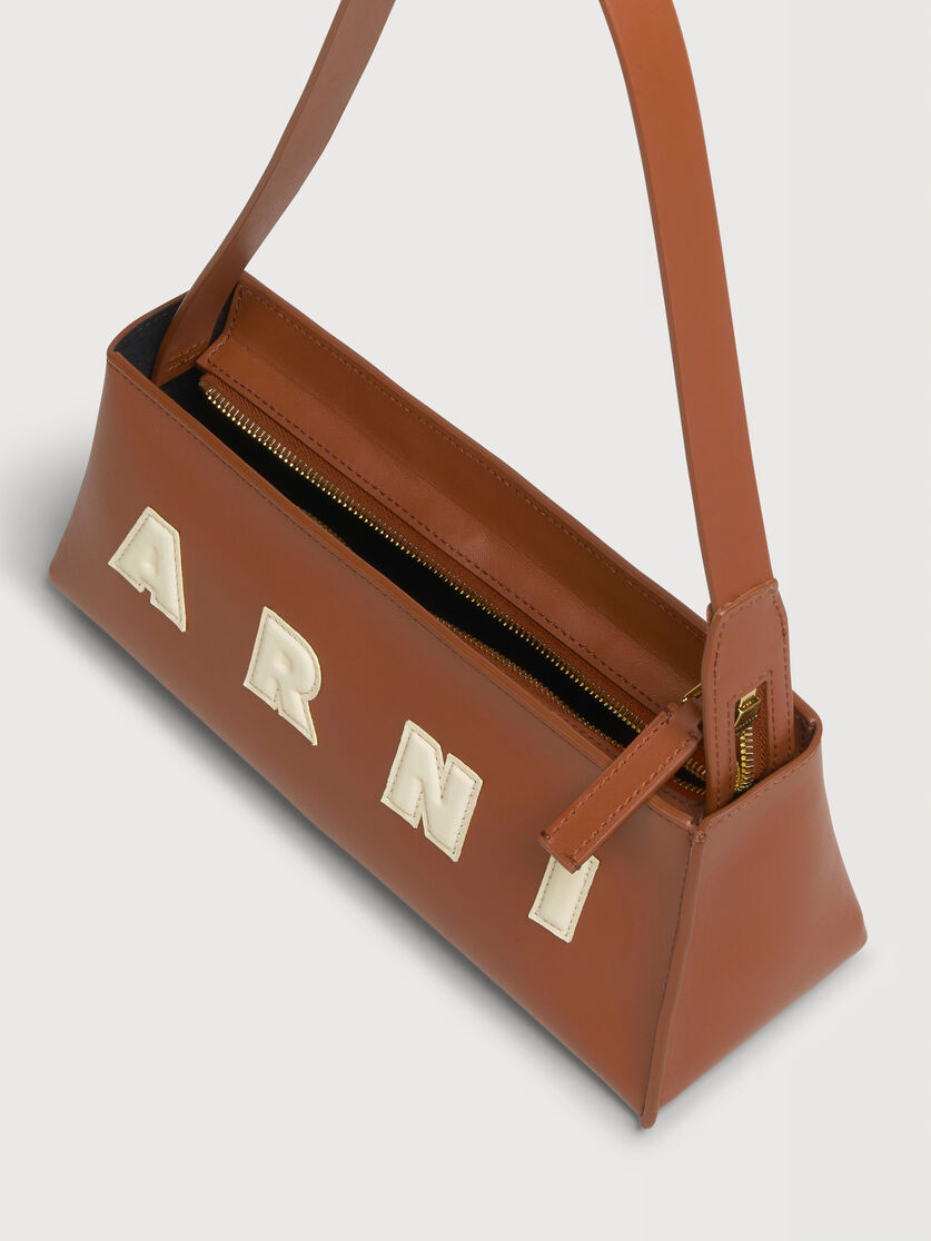 Brown leather Museo bag, Image 3