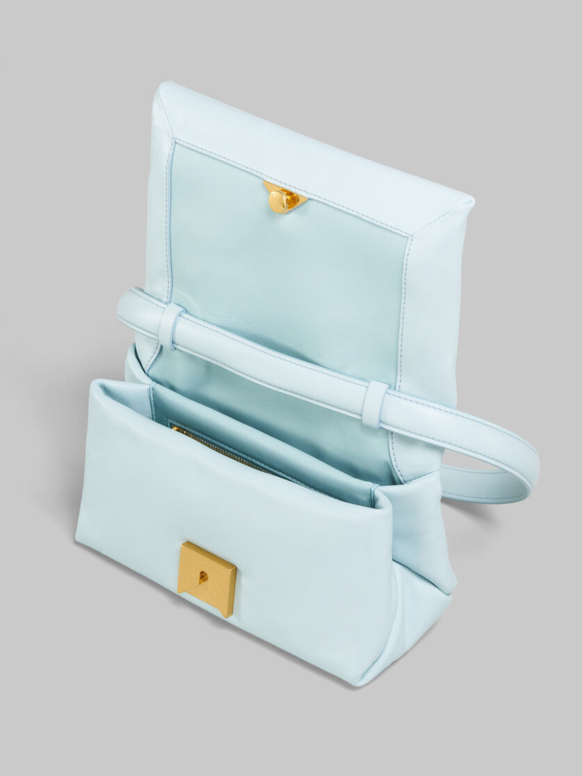 Small blue calfskin Prisma bag - Shoulder Bag - Image 4