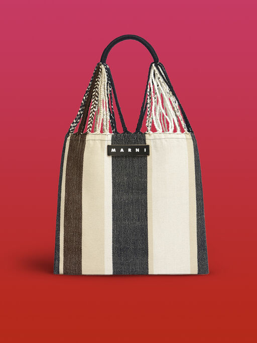 アイボリー (アイボリーブルー) MARNI MARKET HAMMOCK BAG - ハンドバッグ