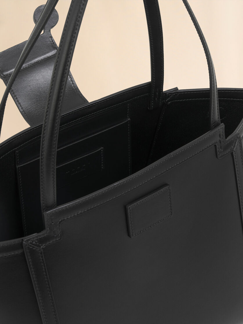 Light brown leather Mini Riviera Bag - Handbags - Image 3