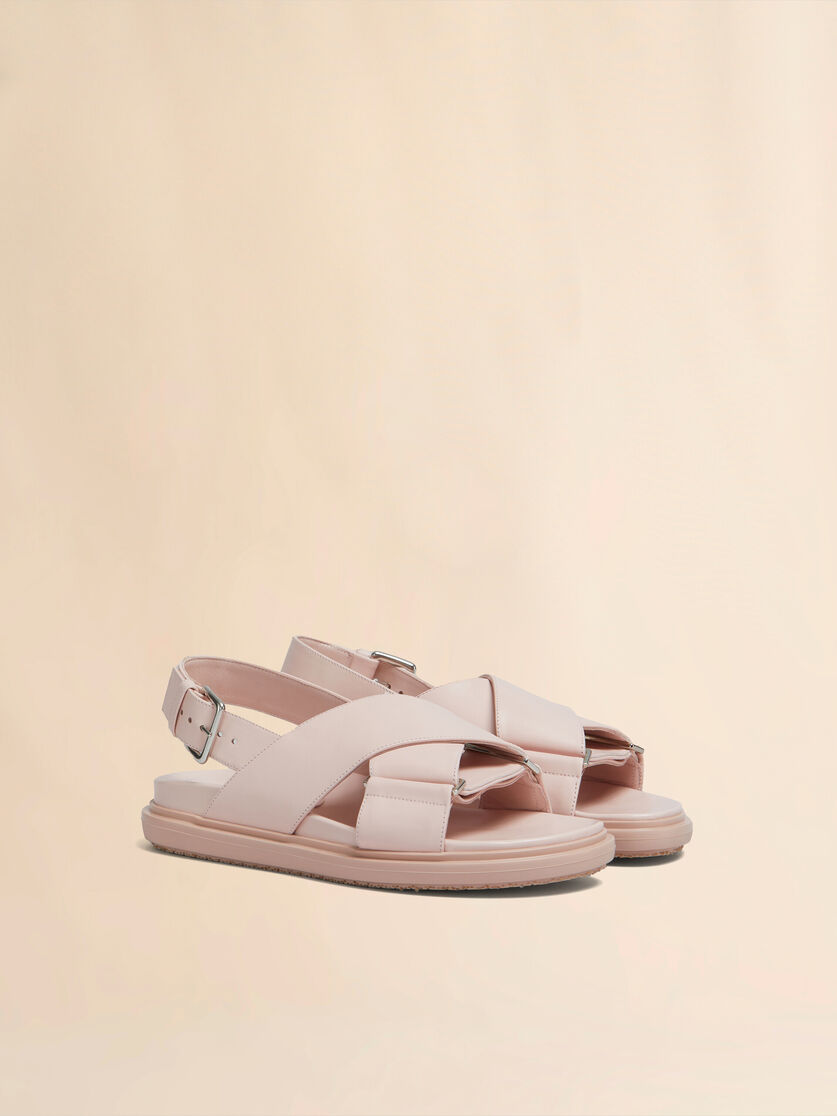 Braune Fußbett-Sandalen aus Leder - Sandalen - Image 2